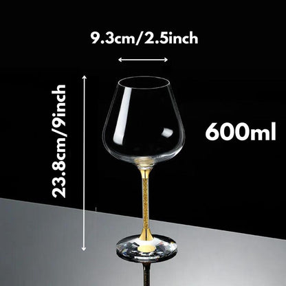 Carafe à vin en cristal rotative à 360° Reevo™ 